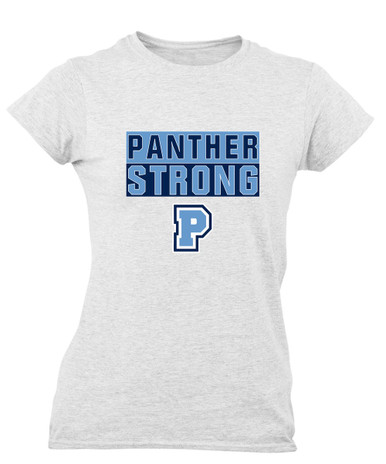 Potomac Panthers P Script Strong #1 Women's SS T-Shirt