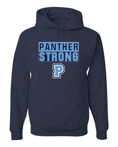Potomac Panthers P Script Strong #1 Men's Premium Hoodie
