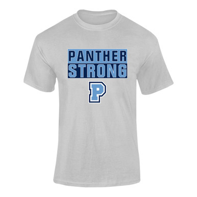 Potomac Panthers P Script Strong #1 Men's SS T-Shirt