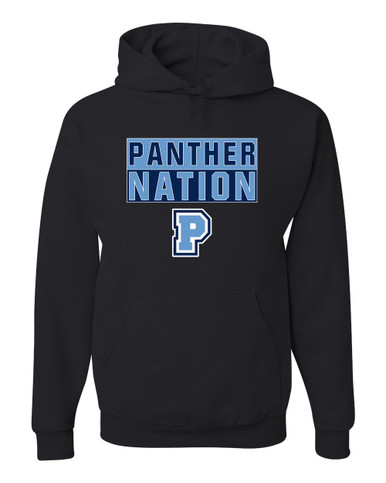 Potomac Panthers P Script Nation #1 Men's Premium Hoodie