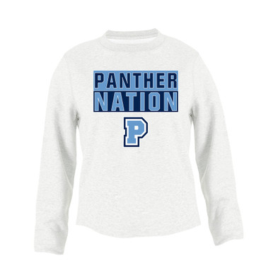 Potomac Panthers P Script Nation #1 Men's Sweatshirt