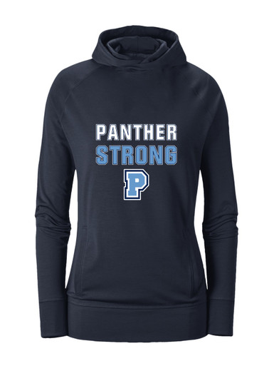Potomac Panthers P Script Strong #2 Women's Hoodie