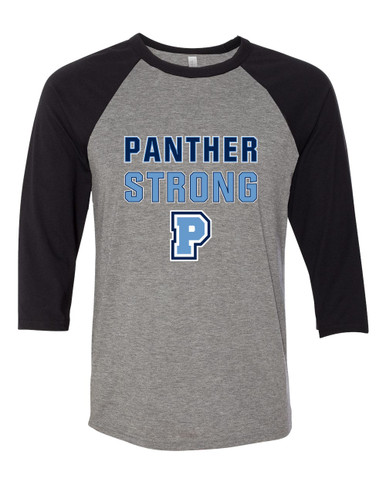 Potomac Panthers P Script Strong #2 Women's Baseball T-Shirt