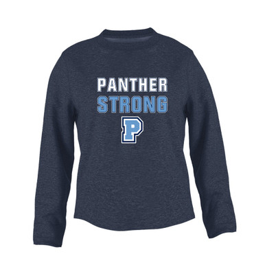 Potomac Panthers P Script Strong #2 Women's Sweatshirt