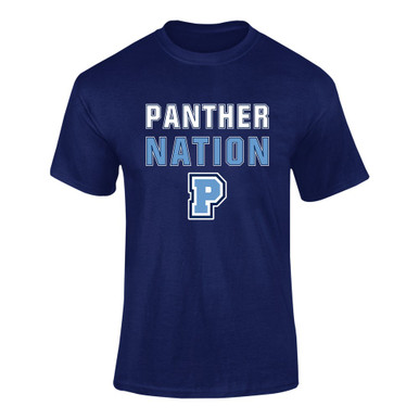 Potomac Panthers P Script Nation #2 Men's SS T-Shirt