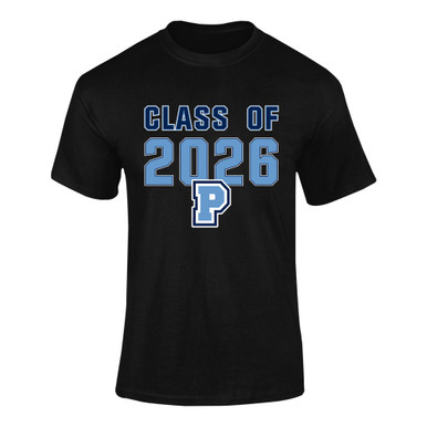 Potomac Panthers P Script Class of 2026 Men's SS T-Shirt