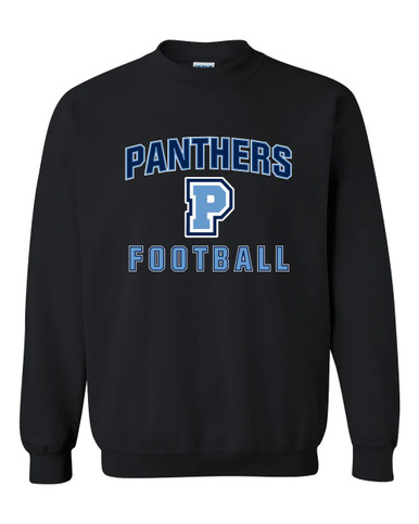 Potomac Panthers P Script Football #1 Men's Sweatshirt