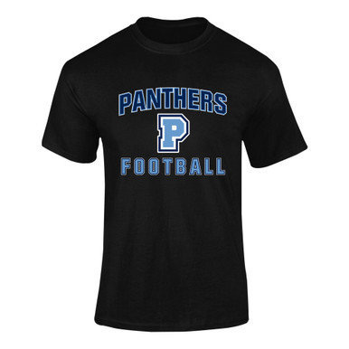 Potomac Panthers P Script Football #1 Men's Premium SS T-Shirt