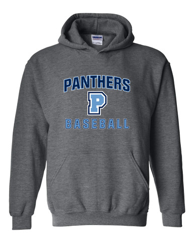 Potomac Panthers P Script Baseball #1 Men's Hoodie
