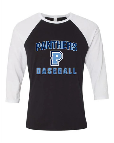 Potomac Panthers P Script Baseball #1 Men's Baseball T-Shirt