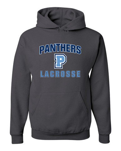 Potomac Panthers P Script Lacrosse Men's Premium Hoodie
