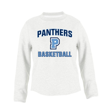 Potomac Panthers P Script Basketball #1 Men's Sweatshirt