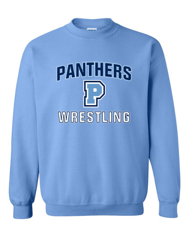 Potomac Panthers P Script Wrestling Men's Sweatshirt