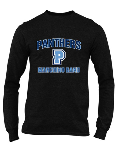 Potomac Panthers P Script Marching Band Men's Premium LS T-Shirt