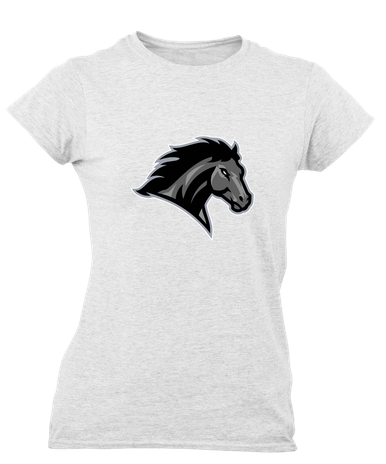 Houston Mustangs Mascot #1 Women's Premium SS T-Shirt