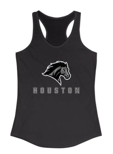 Houston Mustangs Mascot #2 Women's Tank Top