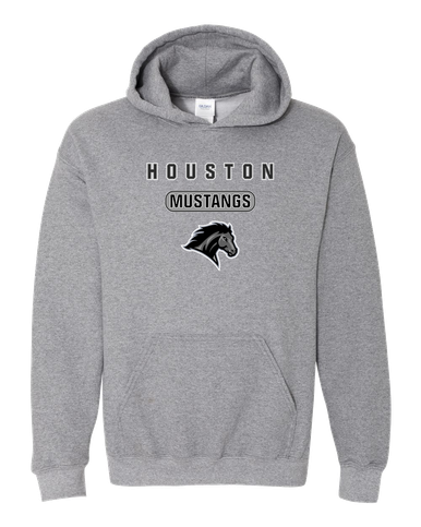 Houston Mustangs Mascot #3 Men's Hoodie