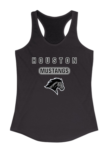 Houston Mustangs Mascot #3 Women's Tank Top