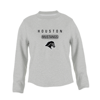 Houston Mustangs Mascot #3 Women's Sweatshirt