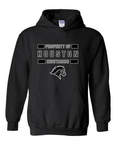 Houston Mustangs Property Of Men's Hoodie
