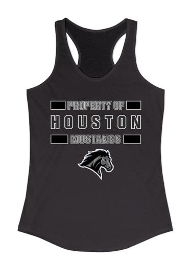 Houston Mustangs Property Of Women's Tank Top