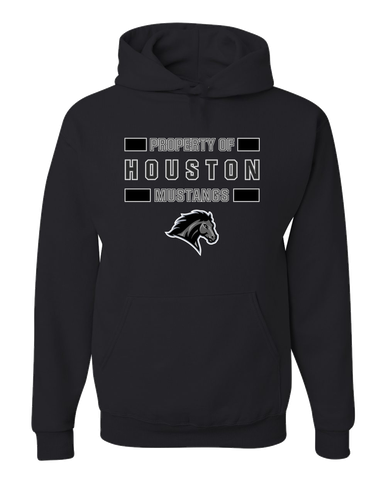 Houston Mustangs Property Of Men's Premium Hoodie