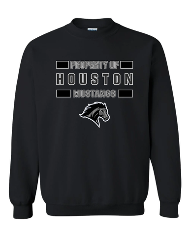Houston Mustangs Property Of Men's Sweatshirt