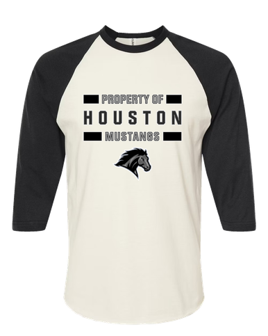 Houston Mustangs Property Of Men's Baseball T-Shirt