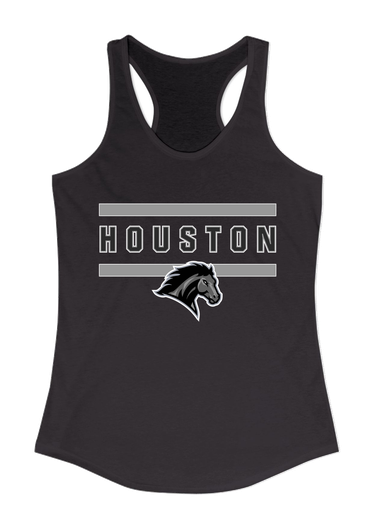 Houston Mustangs Mascot #4 Women's Tank Top