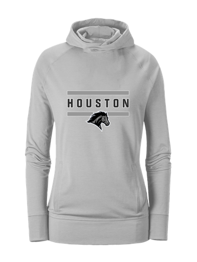 Houston Mustangs Mascot #4 Women's Hoodie