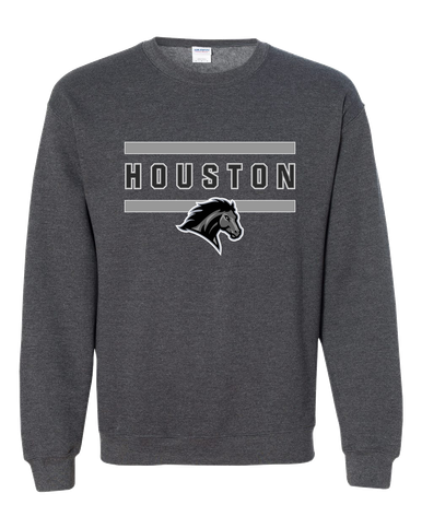 Houston Mustangs Mascot #4 Men's Sweatshirt