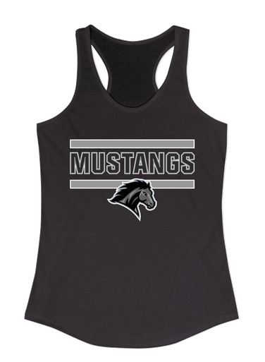 Houston Mustangs Mascot #5 Women's Tank Top