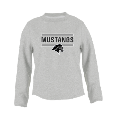 Houston Mustangs Mascot #5 Women's Sweatshirt