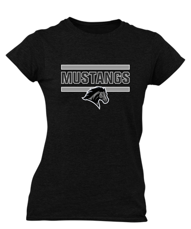 Houston Mustangs Mascot #5 Women's SS T-Shirt