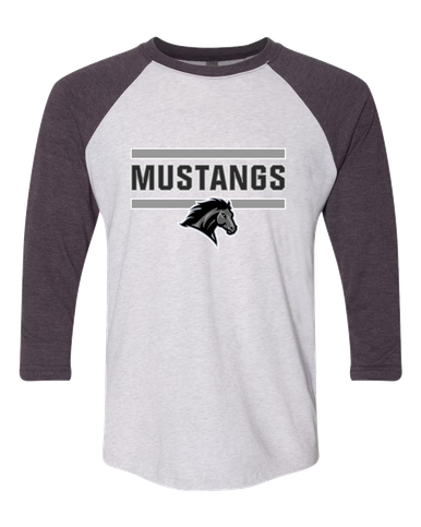Houston Mustangs Mascot #5 Men's Baseball T-Shirt