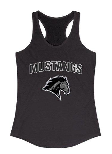 Houston Mustangs Mascot #6 Women's Tank Top