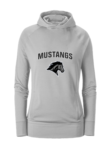 Houston Mustangs Mascot #6 Women's Hoodie