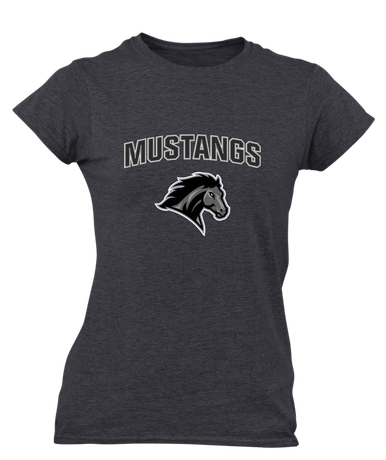 Houston Mustangs Mascot #6 Women's SS T-Shirt