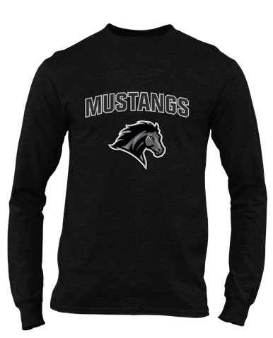 Houston Mustangs Mascot #6 Men's Premium LS T-Shirt