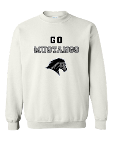 Houston Mustangs Go Team Men's Sweatshirt