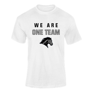 Houston Mustangs We Are One Team Men's SS T-Shirt