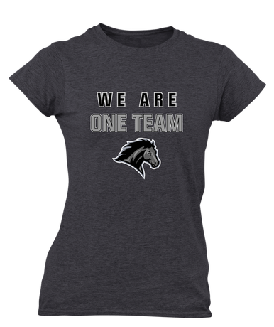 Houston Mustangs We Are One Team Women's Premium SS T-Shirt