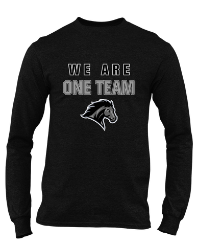 Houston Mustangs We Are One Team Men's Premium LS T-Shirt
