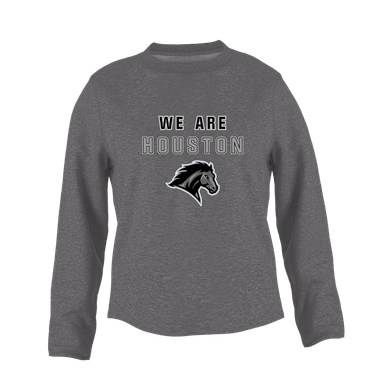 Houston Mustangs We Are Women's Sweatshirt