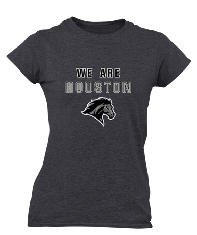 Houston Mustangs We Are Women's Premium SS T-Shirt