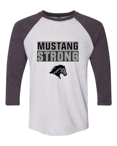 Houston Mustangs Strong #1 Women's Baseball T-Shirt