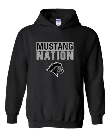 Houston Mustangs Nation #1 Men's Hoodie