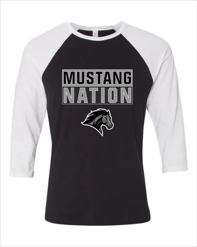 Houston Mustangs Nation #1 Men's Baseball T-Shirt