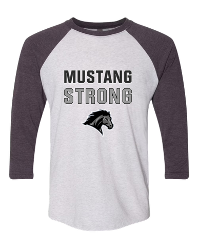 Houston Mustangs Strong #2 Men's Baseball T-Shirt