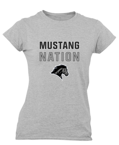 Houston Mustangs Nation #2 Women's SS T-Shirt